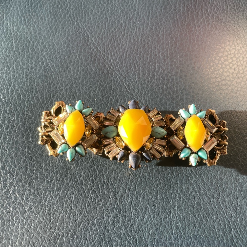 Chloe + Isabel Vibrant Yellow and Turquoise Bracelet